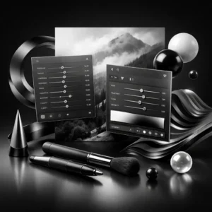 Black and White Brushes